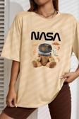 Unisex Nasabear Baskılı T-shirt