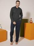 Kly 9213 Erkek Polo Yaka Pijama Takım