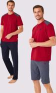 U.S. Polo Assn. 12032 Erkek 3'Lü Pijama Takım