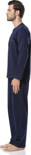 Pierre Cardin 5454 Erkek Uzunkollu Penye Pijama Takımı