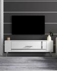 Cantek Dizayn Retrop1Ct Tv Sehpası Beyaz-Gümüş