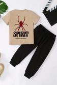 Çocuk Spirit Baskılı Alt - Üst Eşofman Takımı