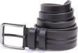 Dagoster DMK26-457 Siyah 4.5 cm Suni Deri Erkek Kemer