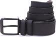 Dagoster DMK26-458 Siyah 4.5 cm Suni Deri Erkek Kemer