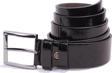 Dagoster DMK26-355 Siyah Rugan 4 cm Suni Deri Erkek Kemer