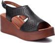 VENÜS 2113604Y DOLGU TOPUK COMFORT DERİ KADIN SANDALET