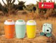 400 ML TOMBİK MUG TERMOS PİPETLİ RENKLİ