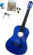 Segah Öğrenci Gitarı Mavi - Klasik Gitar Seti - Gitar - Kılıf - Tel - Kapo - Pena