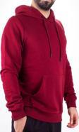 Twister 2732 Bordo Kapüşonlu Erkek Sweatshirt