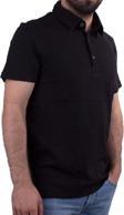 Twister Jeans 2214 Siyah Polo Yaka Erkek T-Shirt