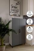 Liyano 3 Raflı 4 Bölmeli Dolap Erzak Dolabı Mutfak Dolabı Banyo Dolabı Çok Amaçlı Dolap