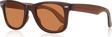 Polo55.Sport.1855 Wayfarer Kahverengi Eğimli Erkek Güneş Gözlüğü