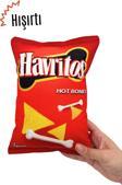Havhav Havritos Peluş Cips Hışırtı Sesli Köpek Oyuncağı Cips Şeklinde Ses Çıkaran Köpek Oyun Arkadaşı