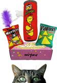 Miyav 3'Lü Kedi Oyuncak Seti Catnipli Purringles, Mırritos Oyun Oltası, Patitos Sesli Peluş Kedi Oyuncağı