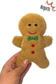 Miyav Sesli Kedi Oyuncağı Peluş Kurabiye - Gingerbread Hışırtı Sesli Kedi Aktivite Oyuncağı