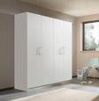 Tdesigno Almina Giyinme Dolabı - Çok Amaçlı Dolap - Gardırop 180 Cm-4 Kapaklı