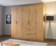 Tdesigno Giyinme Dolabı - Çok Amaçlı Dolap - Gardırop 225 Cm-5 Kapaklı-2 Çekmeceli