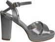Mg Shoes 2105 Kadın Platform Topuklu Saten Ayakkabı (Yaz 25)