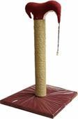 Bedspet İnce Kedi Tırmalama Tahtası 50 Cm Bordo