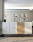 DemonteHome Norm (Kb150) Konsol Beyaz-Safi̇r Meşe