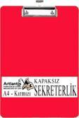 Sekreterlik Kapaksız A4 1 Adet Renkli A4 Kapaksız Sekreterlik Klipsli Metal Mekanizmalı 80 Yaprak Kapasiteli