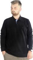 Modexl Erkek Sweatshirt Polo Vnz Selanik 20440 Siyah