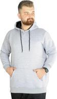 Modexl Erkek Sweatshirt Kapşonlu Pocket Basic 20562 Grimelanj