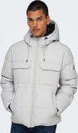 Only & Sons Erkek Onselıjah Kapüşonlu Rüzgar Geçirmez Mont 22029661 Taş