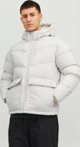 Jack&Jones Erkek Jorvesterbro Kapüşonlu Su Geçirmez Puffer Mont 12238849 Taş