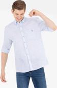 U.S. Polo Assn. Erkek Regular Fit %100 Pamuk Gömlek 1575234 Mavi