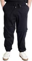 Modexl Büyük Beden Erkek Keten Kargo Jogger Valencia 21911 Siyah