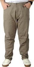 Modexl Büyük Beden Erkek Gabardin Pantolon 5 Cep Doğa Classic 22920 Bej