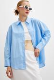Regular Fit Poplin Gömlek Açık Mavi