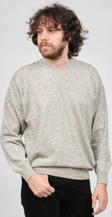 Ida Erkek Lambswool V Yaka Kazak 0593130 Gri