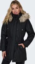 Only Kadın Onlırıs Kapüşonlu Parka 15304625 Siyah