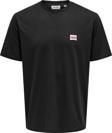 Only & Sons Erkek Onsdawson Regular Fit Kısa Kollu %100 Pamuk T-Shirt 22033190 Siyah