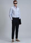 Lufian Erkek Hery Smart Chino Slim Fit Pantolon 111190318 Lacivert