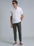 Lufian Erkek Karl Spor Chino Slim Fit Pantolon 111190328 Yeşil