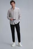 Lufian Erkek Karl Spor Chino Slim Fit Pantolon 111190328 Siyah