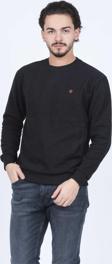 Metropolitan Erkek Bisiklet Yaka Sweatshirt 6240101 Siyah