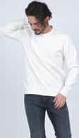 Metropolitan Erkek Bisiklet Yaka Sweatshirt 62422106 Beyaz