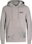 Jack&Jones Erkek Jjolıve Kanguru Cepli Kapüşonlu Sweatshirt 12256833 Taş