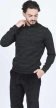 Raymons Erkek Desenli Polo Yaka Triko Sweat 6782273 Haki
