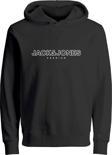 Jack&Jones Erkek Jprblajason Baskılı Kapüşonlu Sweatshirt 12249401 Siyah