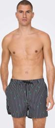 Only & Sons Erkek Onsted Deniz Şortu 22025380 Siyah