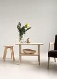 Woodesk Voile, Masif Ahşap Orta Sehpa, Coffee Table, 70X50