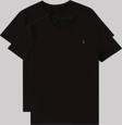 Kozik Erkek Siyah Bisiklet Yaka Standart %100 Pamuk Erkek Basic Spor T-Shirt 2'Li Paket