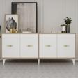 DEMONTE DECOR Sinta 180 Cm Konsol (Kx180) Safirmeşe-Beyaz