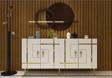 DemonteHome Li̇nedh (Kb150) Konsol Beyaz Altin
