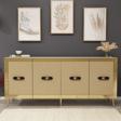 DemonteHome Dark (Kb150) Konsol Beyaz-Hazeran-Altin
